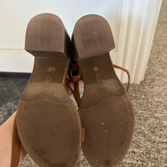 Merona Strappy Sandal Heels - Picture 2 of 3